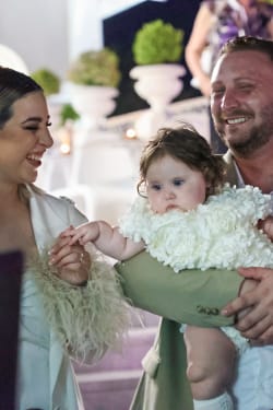 Il battesimo di Iris a Tenuta S. Stefano