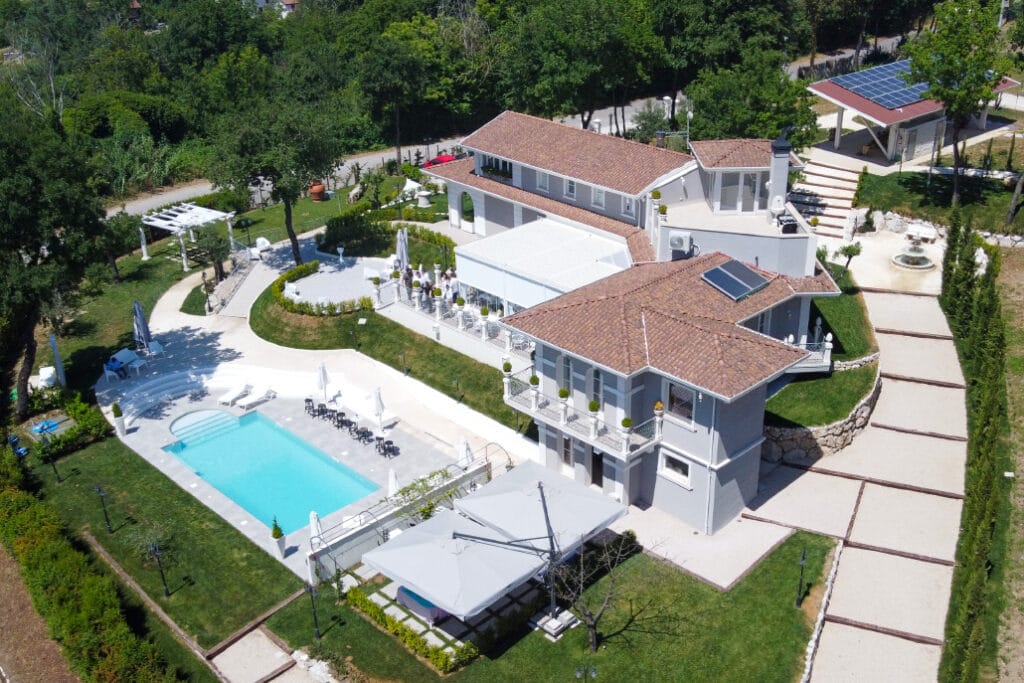 Tenuta Santo Stefano vista dall'alto